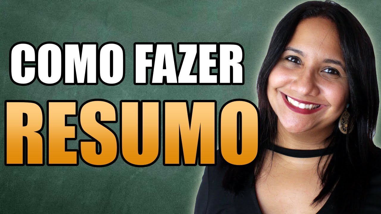 Como fazer RESUMO: estratégias PRÁTICAS para sintetizar conteúdos