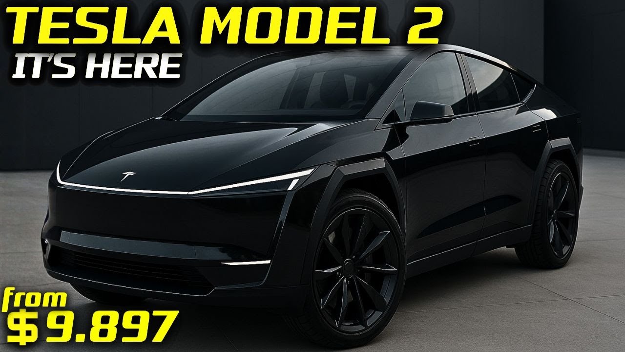 ОНА ЗДЕСЬ! Новая Tesla Model 2 Senior Edition: умный салон за 13 тысяч долларов с 10,5-дюймовым O...