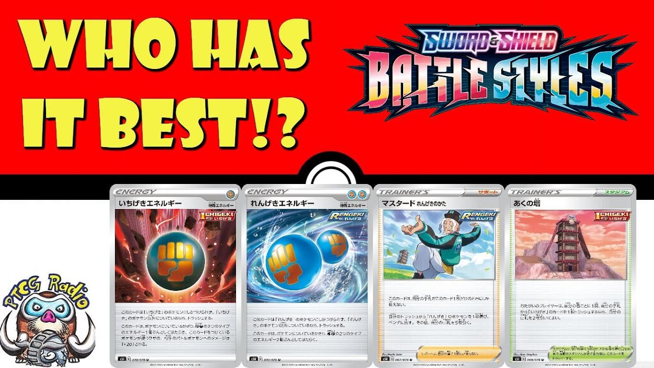 Single Strike or Rapid Strike Pok&eacute;mon? Who Had the Best Support? (Pok&eacute;mon TCG Battle Styles)