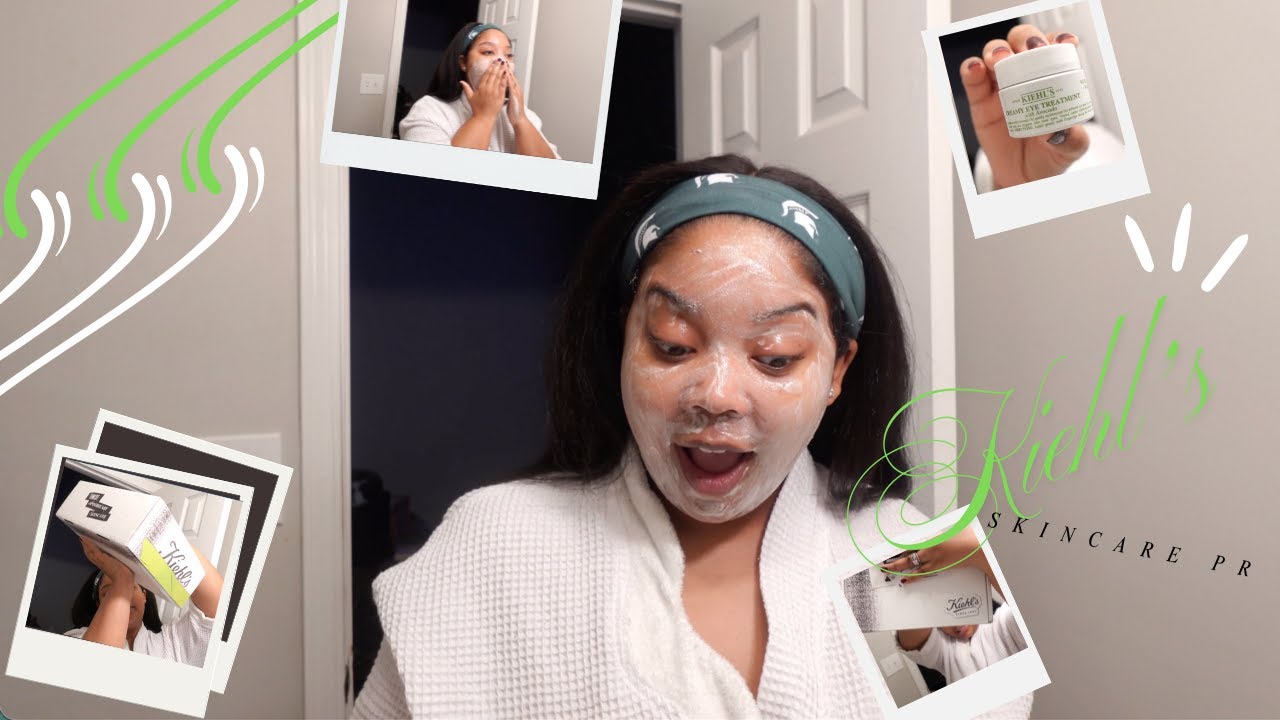 New skin care routine? Skincare PR from Kiehl's 💚
