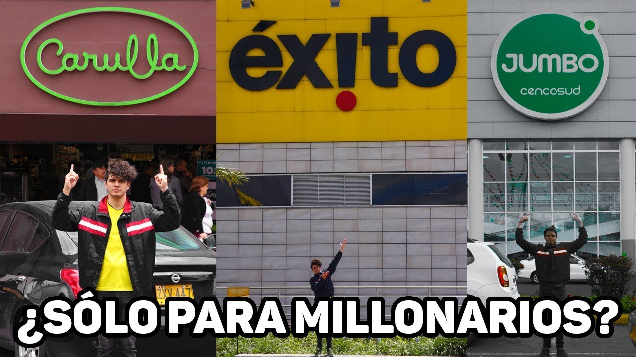 CARULLA vs ÉXITO vs JUMBO: TAG del SUPERMERCADO | Leo On The Way
