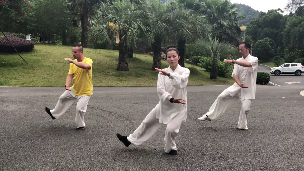 #taichi#太極拳 #24式简化太極拳#太極拳教室 興味のある方はぜひ一度見学に来てみて下さい。葛飾区立石にて毎週火曜日，日曜教室に行っています連絡先:電話080-2485-9956