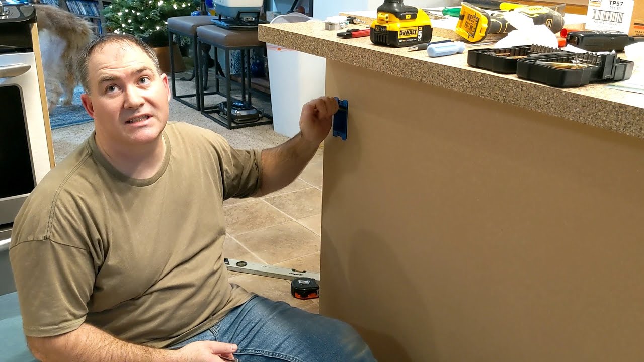 DIY Kitchen Spruce Up Part 2 -Putting An Outlet In The Island