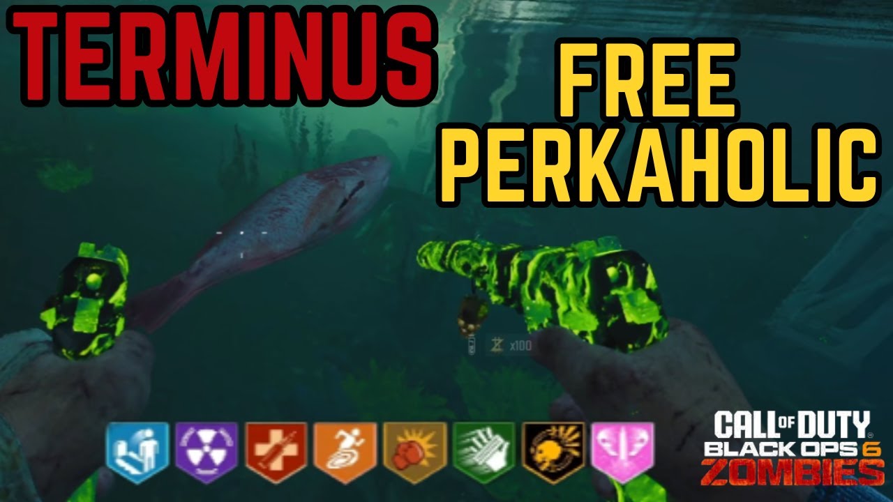 FREE PERKAHOLIC EASTER EGG IN TERMINUS! FISH EASTER EGG FOUND!