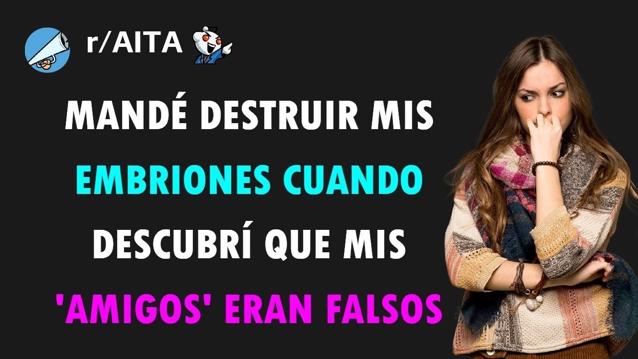 Mis 'amigos' querían mis embriones gratis pero me odiaban por mis ideas políticas