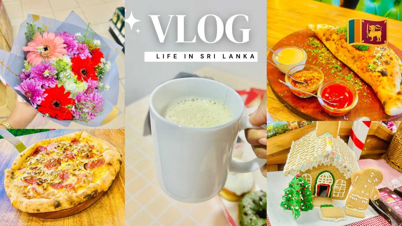 Day 23 Vlogmas-BLOOM AGAIN🌸|new hair color💆🏻‍♀️ | sinhala vlog | cristmas shopping sri lanka