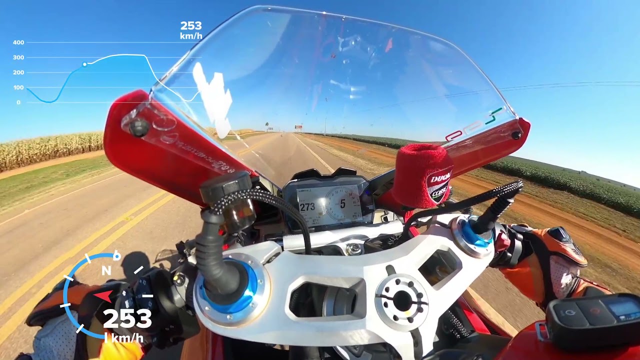 PANIGALE V4S 2021 [TOP SPEED] 348KM/H!! [216MP/H]