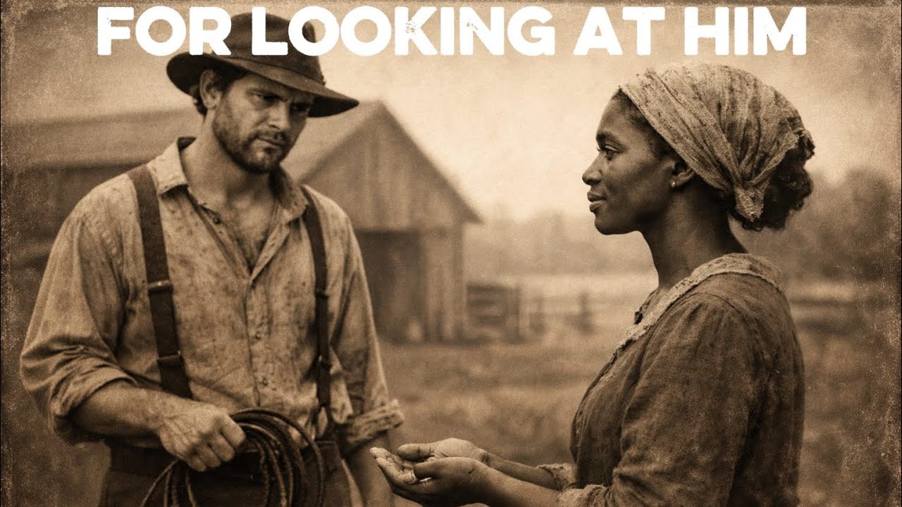He Whipped a Black Woman for Looking at Him — Years Later, She Was the Only One Who Helped Him