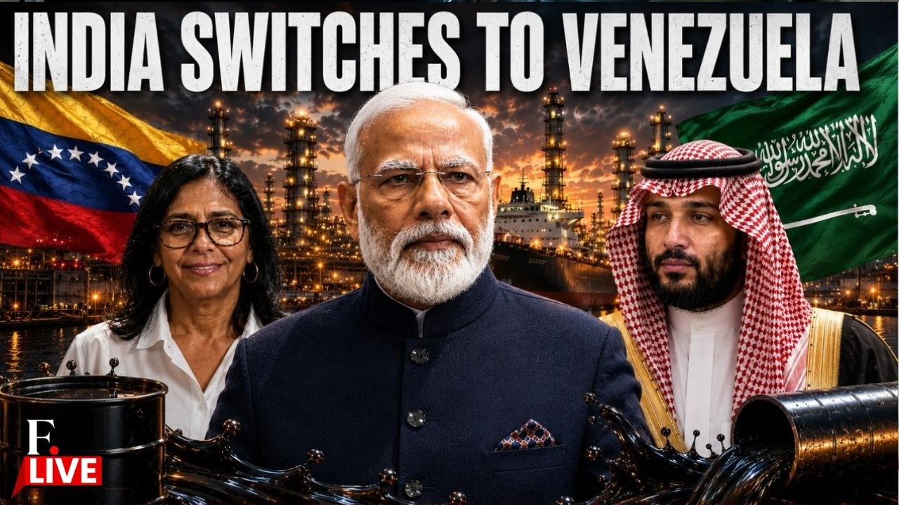 LIVE: Venezuela Overtakes Saudi Arabia in India&rsquo;s Oil Market | India&rsquo;s Big Oil Shift Explained