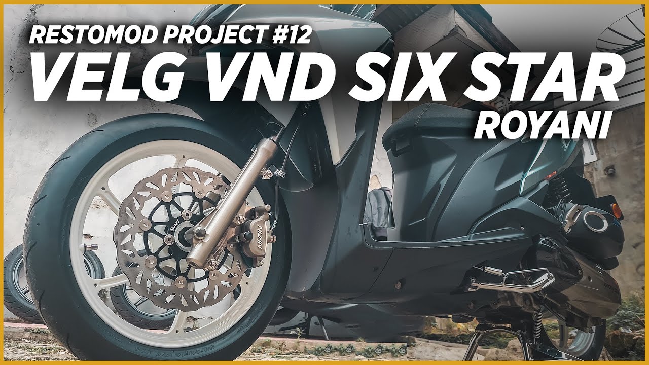 VELG VND SIX STAR VARIO | Kaki Kaki Royani | MSRG