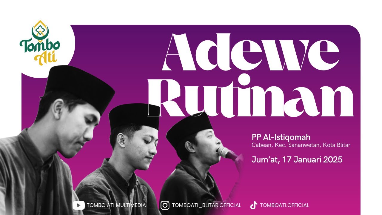 [LIVE] Rutinan Maulid Simtudduror Majelis Tombo Ati Oleh Gus Farid