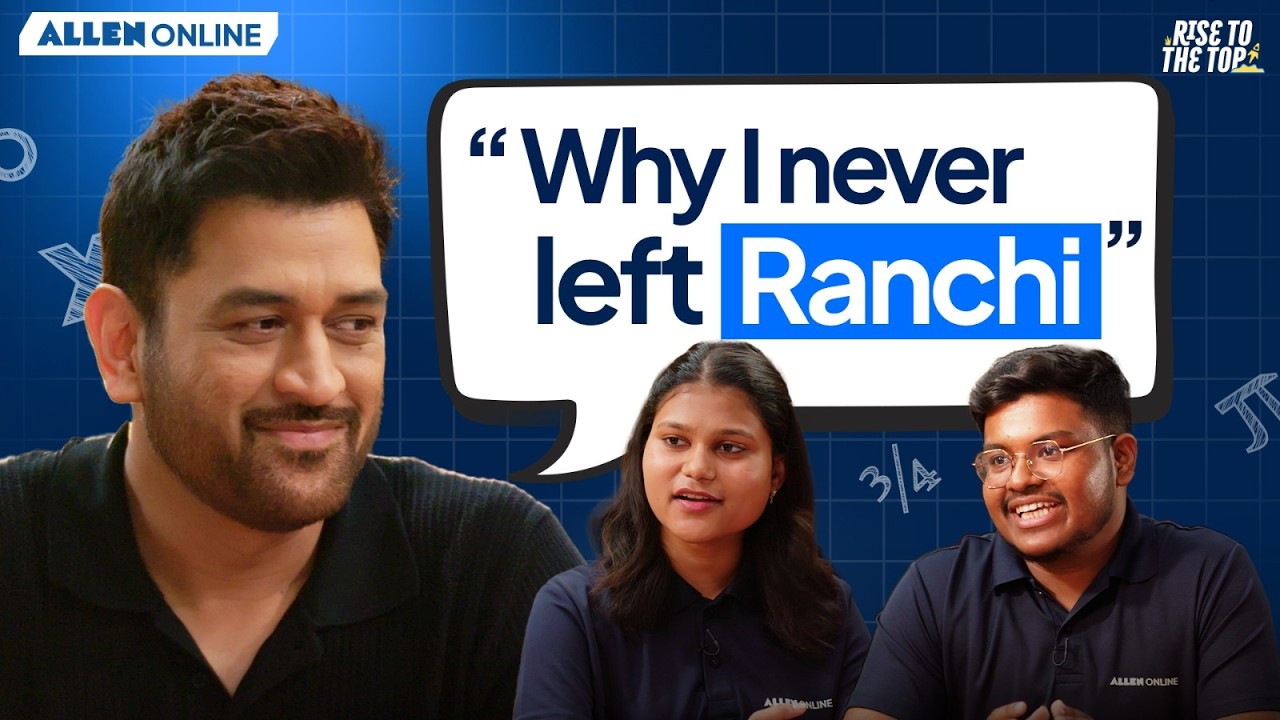 Small Town Is Never a Limitation | Thala Meets NEET Champs | Rise To The Top Episode 1