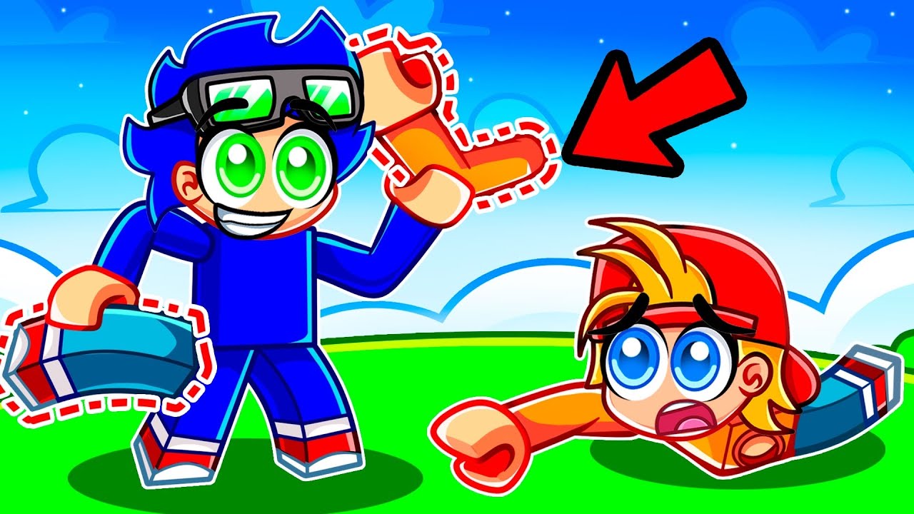 ROBA PARTES DEL CUERPO en Roblox!