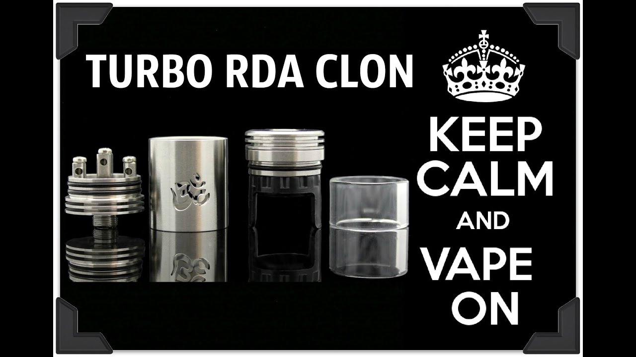 20#Обзор TURBO RDA CLON