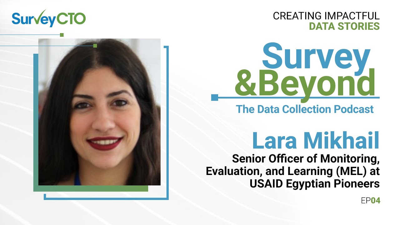 Creating Impactful Data Stories with Lara Mikhail of USAID Egyptian Pioneers
