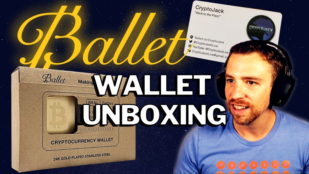 BALLET CUSTOM CRYPTO WALLETS UNBOXING!