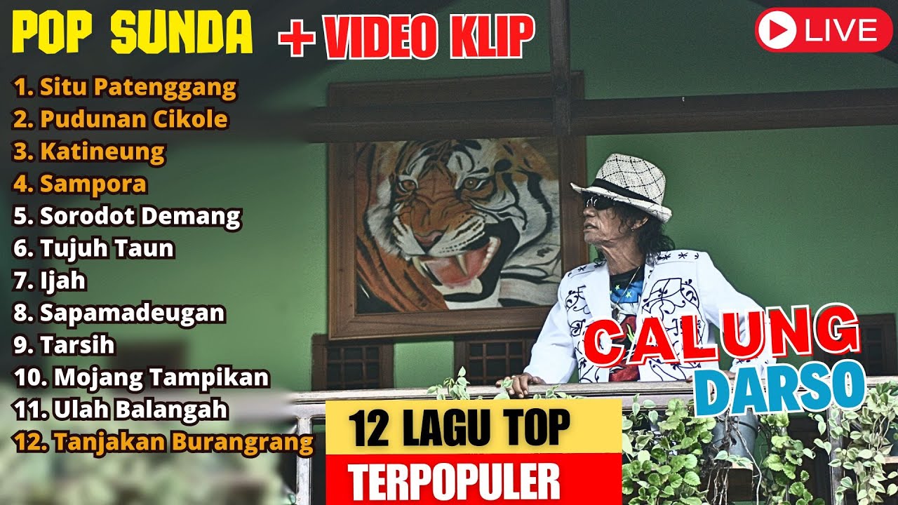 KUMPULAN LAGU DARSO CALUNG, ALBUM LAWAS TERPOPULER | (TARSIH) | POP SUNDA ENAKEUN TERBARU