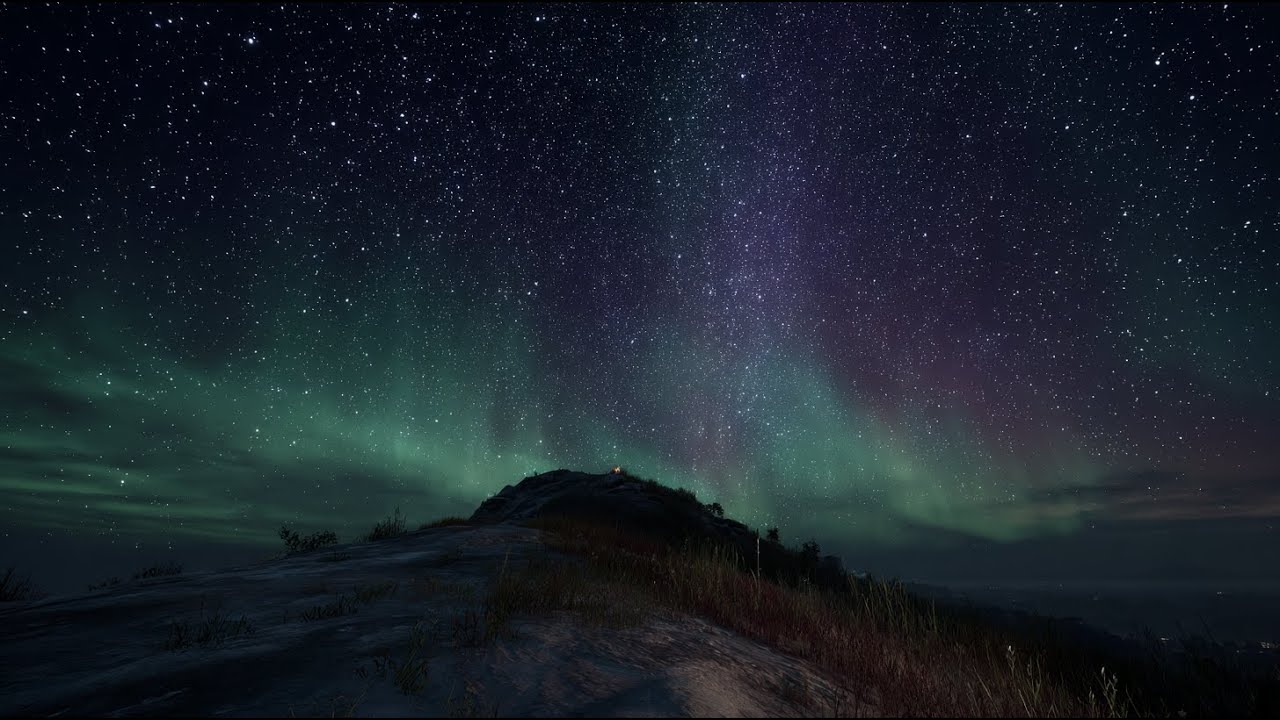 30min Silent Aurora – Calm Meditation Music 