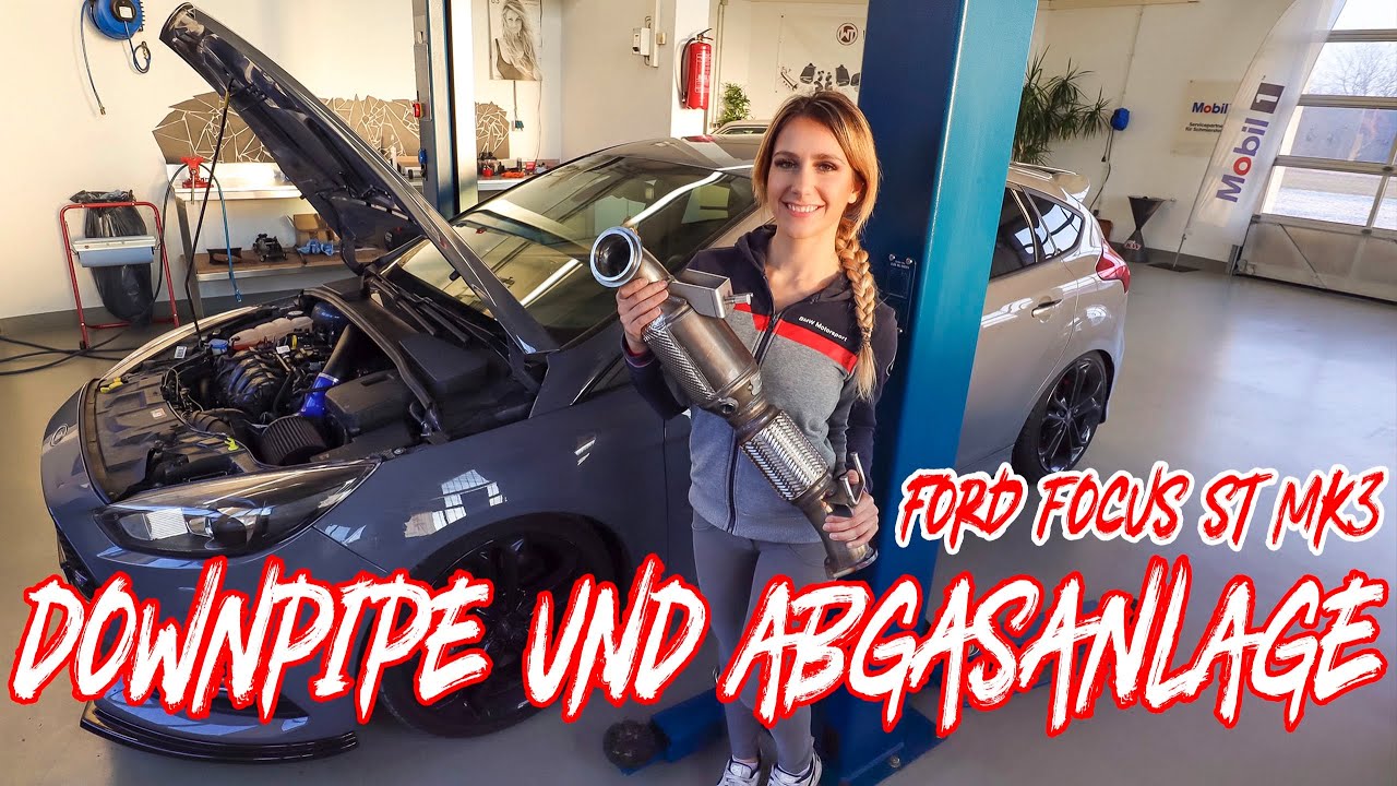 Ford Focus ST MK3 | Bull X AGA & HJS Downpipe | Lisa Yasmin