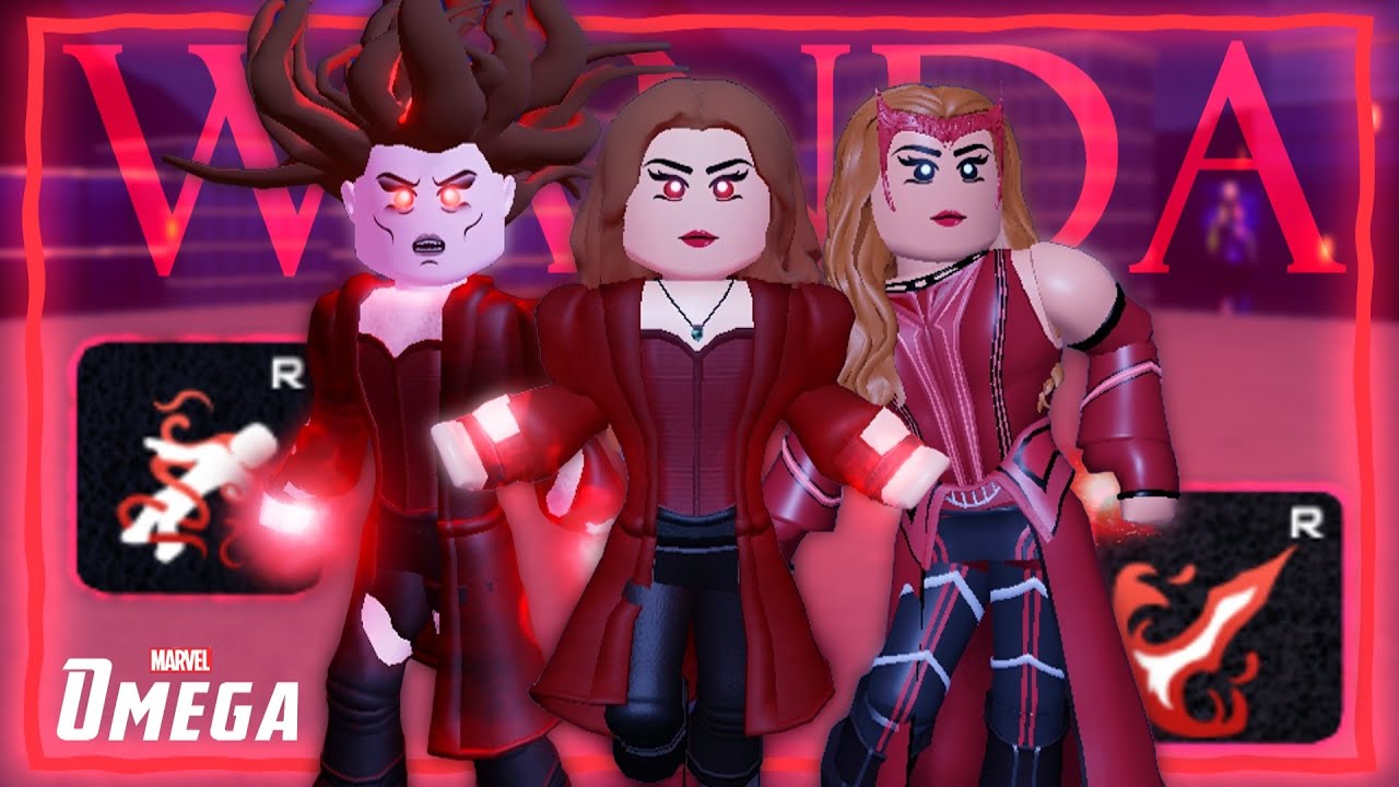 ИГРАЮ ЗА ВСЕ ОБЛИКИ ВАНДЫ И АЛОЙ ВЕДЬМЫ! | ГЕЙМПЛЕЙ MARVEL OMEGA | ROBLOX