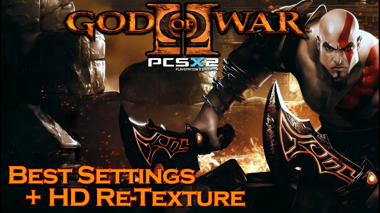 God of War II | PCSX2 | Best Settings | HD Texture | 4K Gameplay