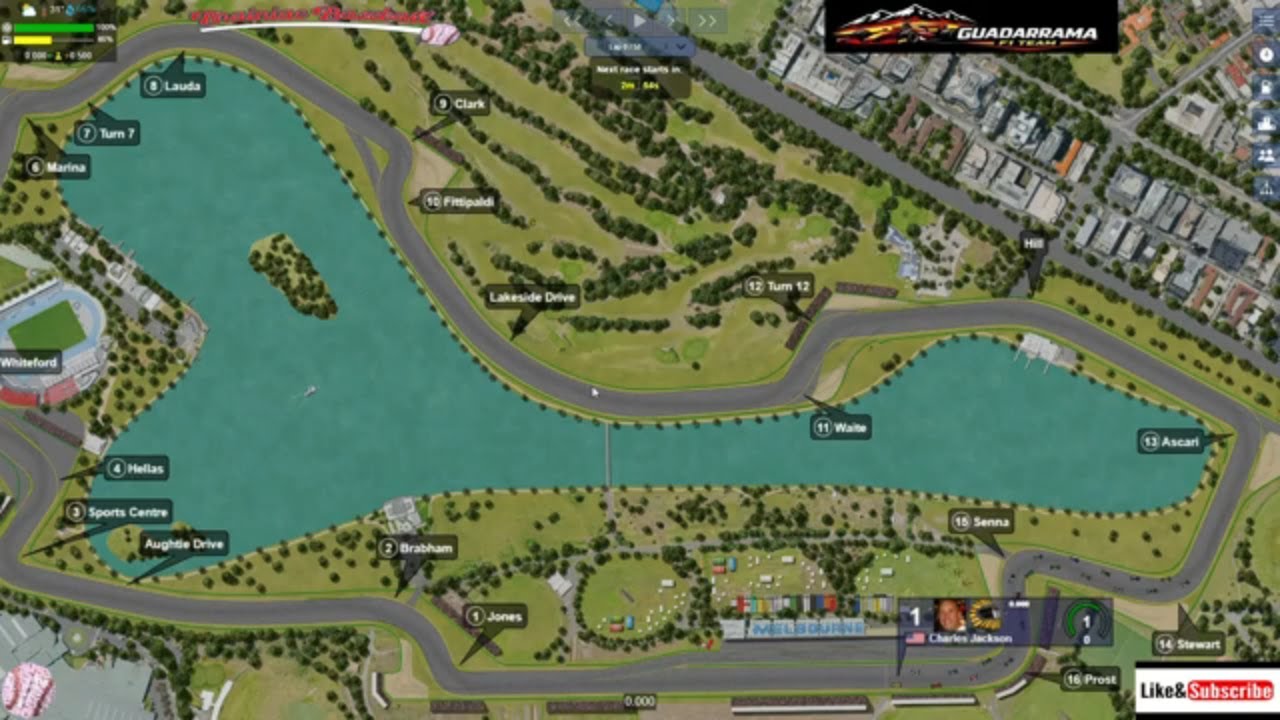 Season 109, Race 9 - Melbourne, Australia - GPRO: Grand Prix Racing Online