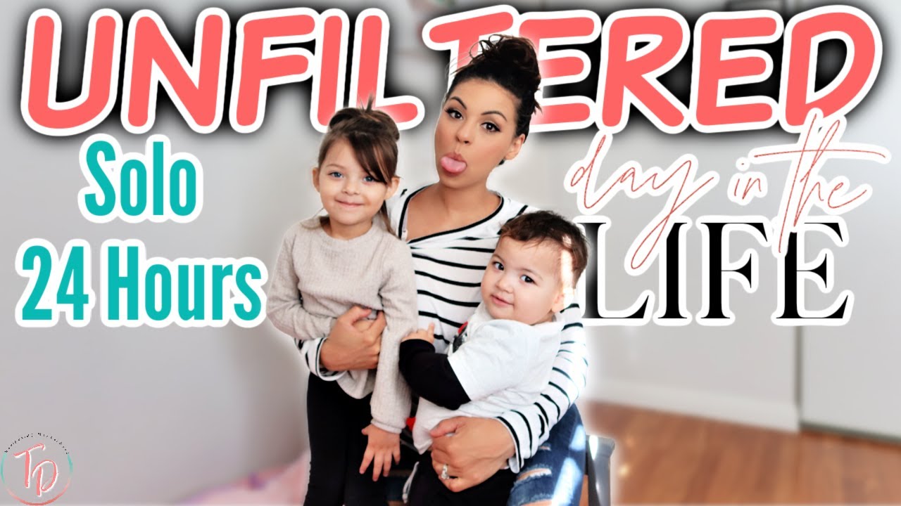 REAL 24 Hours With A Stay At Home Working Mom Of 2 Toddlers