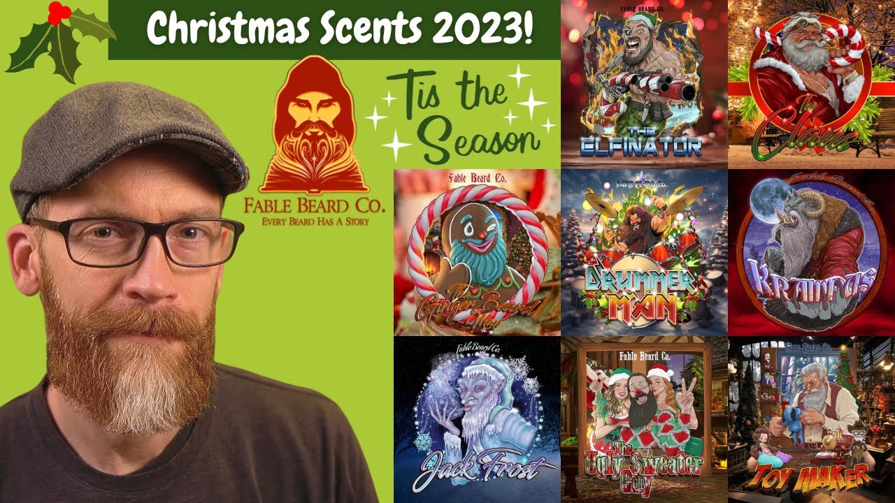Christmas Scents from Fable Beard Co. 2023