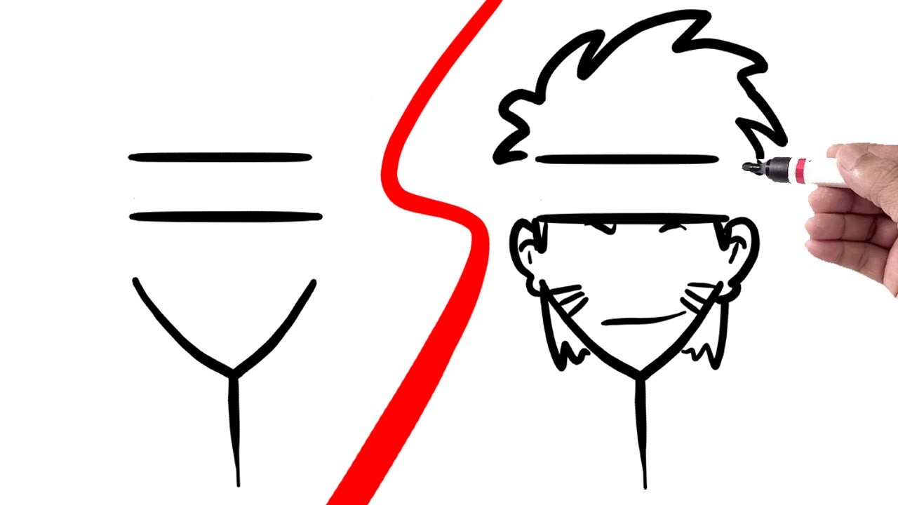 Naruto Drawing Easy Method from =Y