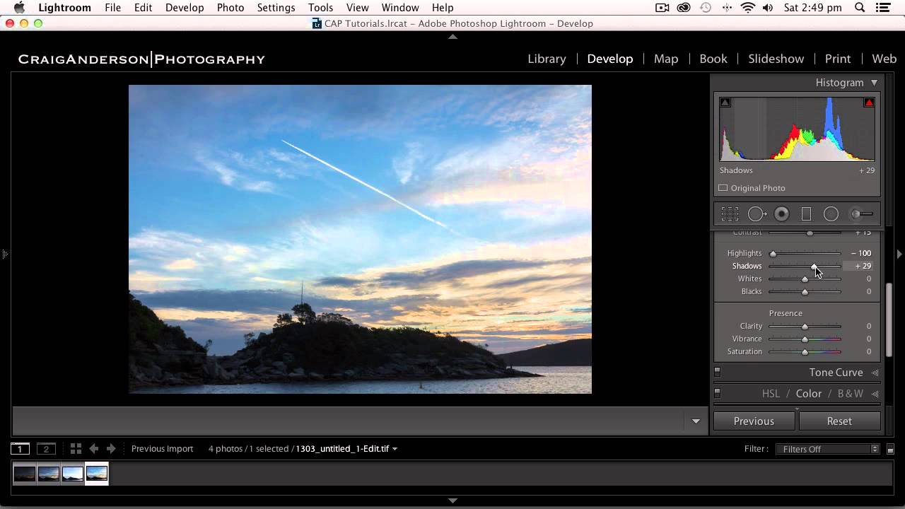 Lightroom 5 Tutorial - Merging 3 Exposures