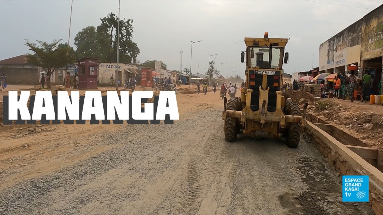 #kananga: voici l’état  de la RN1 tronçon cathédrale-aéroport, de marché salongo à l’entrée du camp
