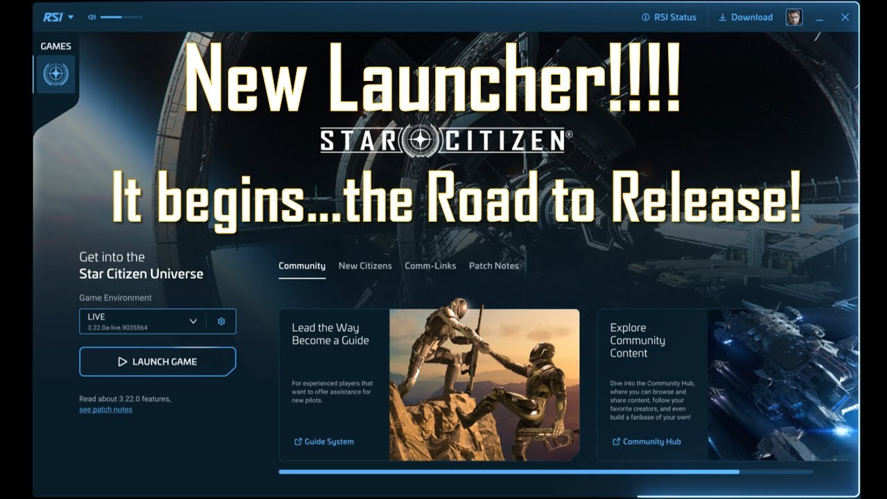 RSI Launcher 2.0 and CitizenCon F5 Wars