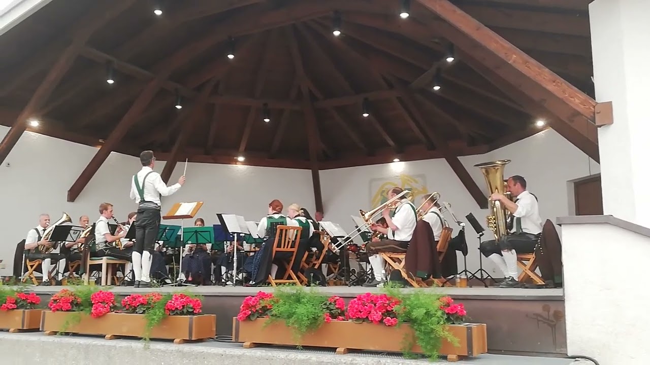 125 Jahr Feier Freiwillige Feuerwehr Schönberg im Stubaital am 26.6.2022 /Musikkapelle Schönberg 2.T