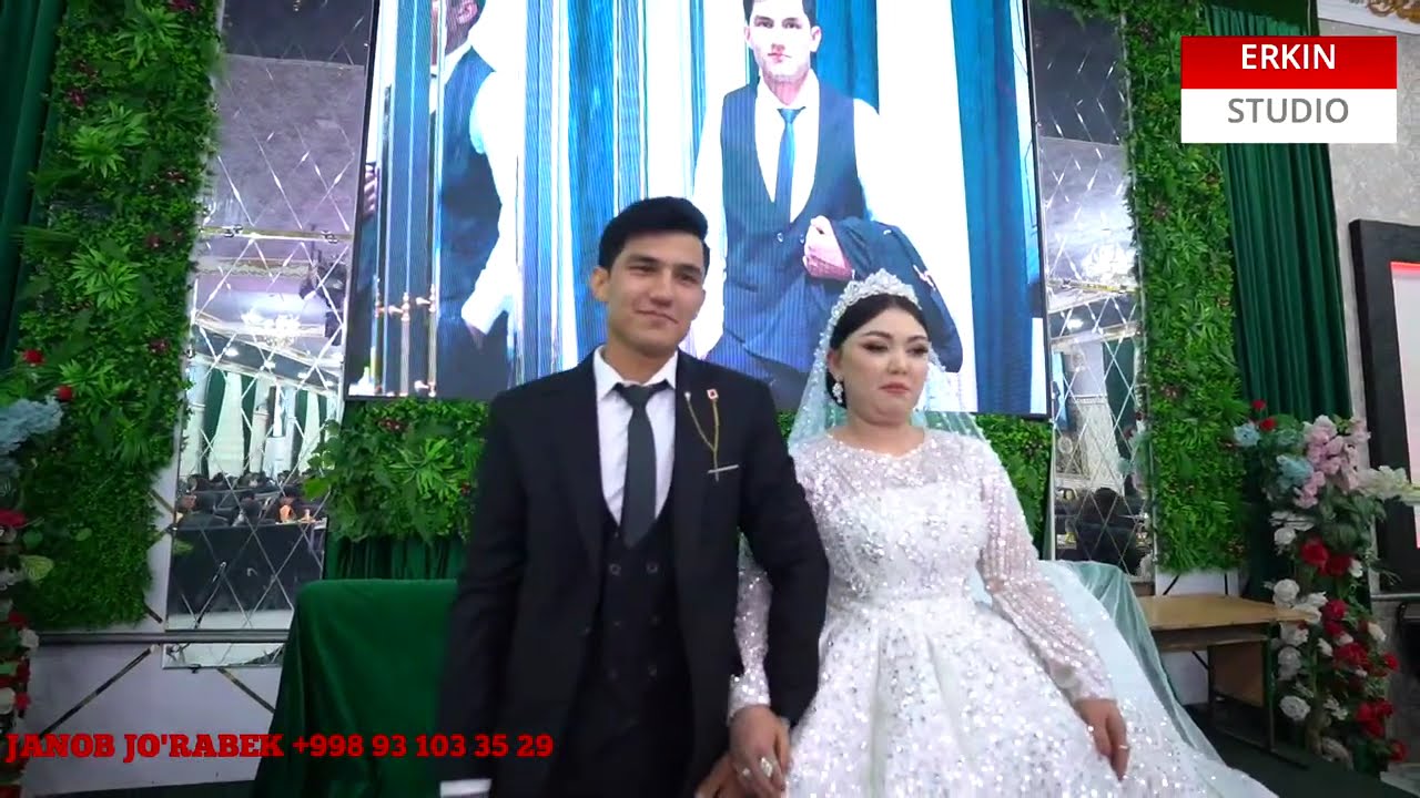 { ABDULLA & HUSNIYAHON } MUNIS TO'YXONASI 08-01-2026 ERKIN STUDIO