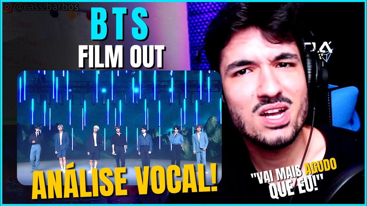 BTS, FILM OUT! TENOR NORMALMENTE NÃO ALCANÇA ISSO!
