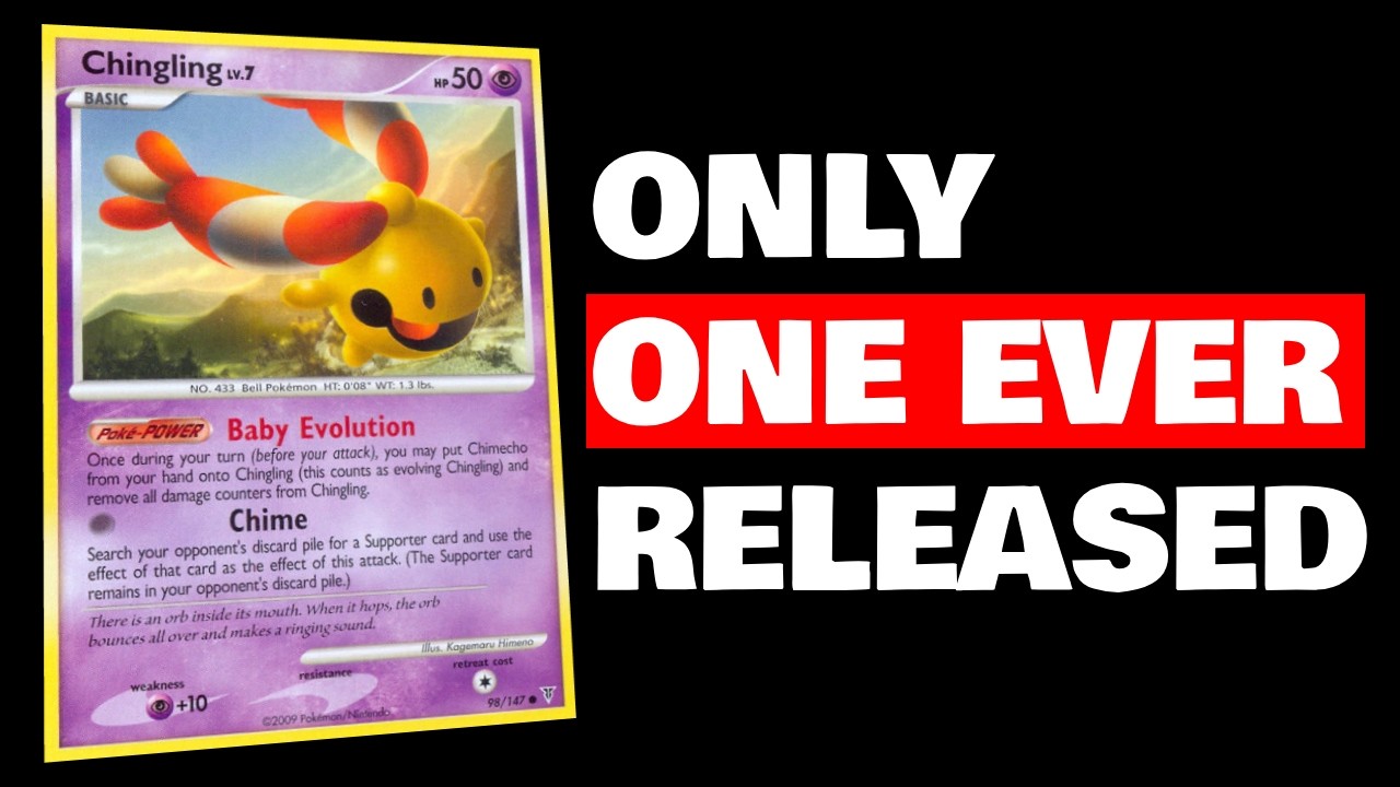 Pokemon with the LEAST Cards