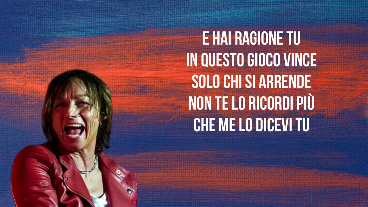Gianna Nannini - La differenza (Testo/Lyrics)