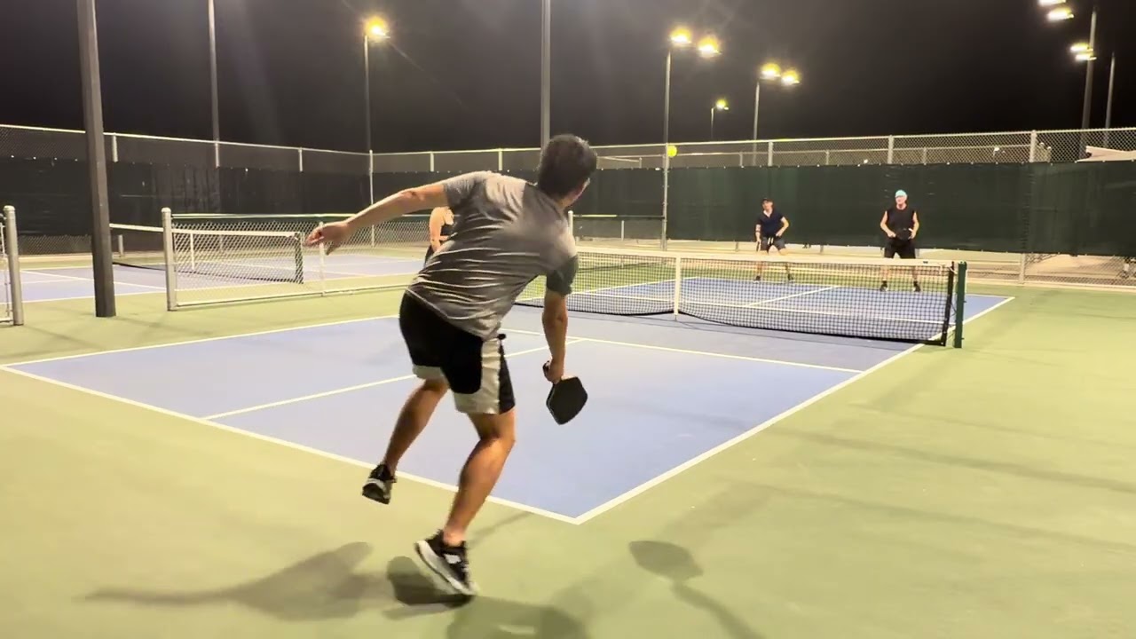 Pickelball at chandler ,az tumbleweed park 3/13