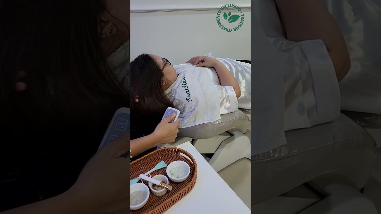asmr detox capilar terap&ecirc;utico #terapiacapilar #asmr #detoxcapilar #tricologia