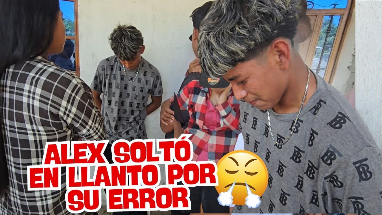 ALEX SE ARREPINTIÓ DEMASIADO TARDE 😭💔 Rompió en llanto por su mala decisión y ya no hay vuelta atrás