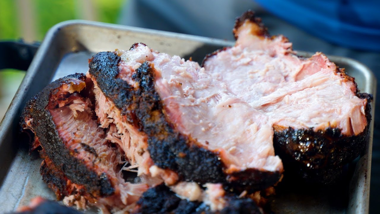 Perfectly Smoked Pork Shoulder on the Big Green Egg | Backyard BBQ with Bob