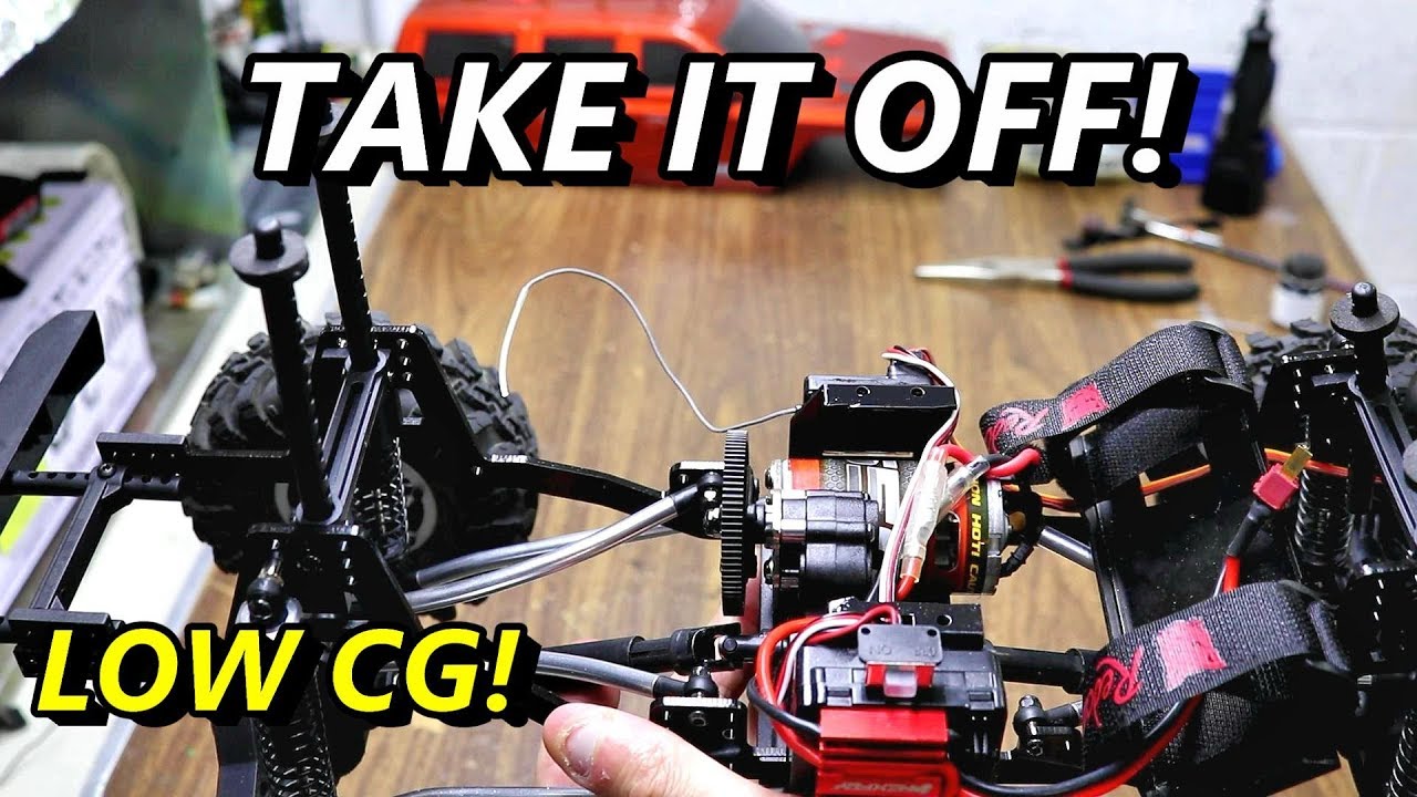 REDCAT GEN7 LOWER CG MOD CUT IT OFF LIGHTEN HER UP!