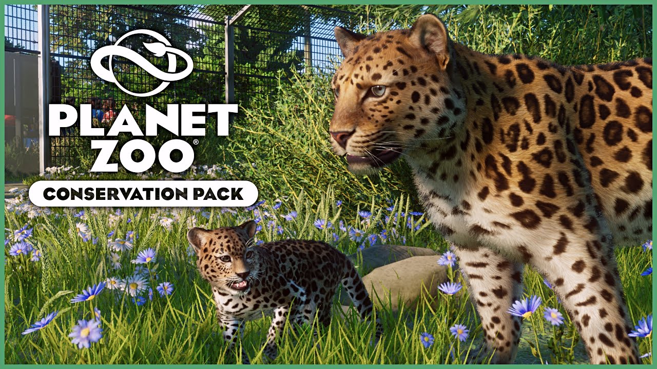 All New Animals, Building Pieces & Plants | Conservation Pack | Planet Zoo