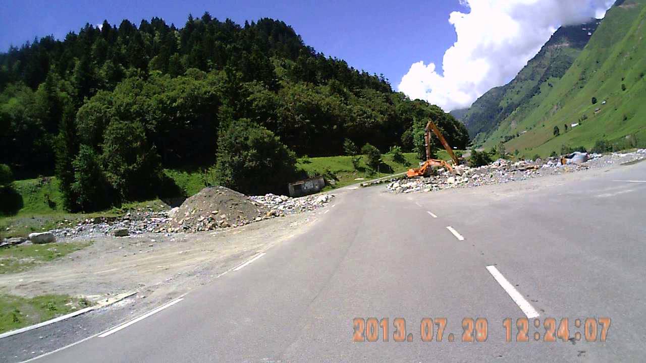 Ost-Abfahrt Tourmalet mit Trekkingbike