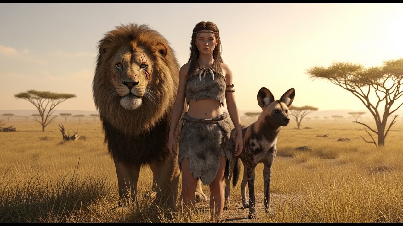 Life Million Years Ago: When a Girl, a Dog, and a Lion United to Survive - The Great Water