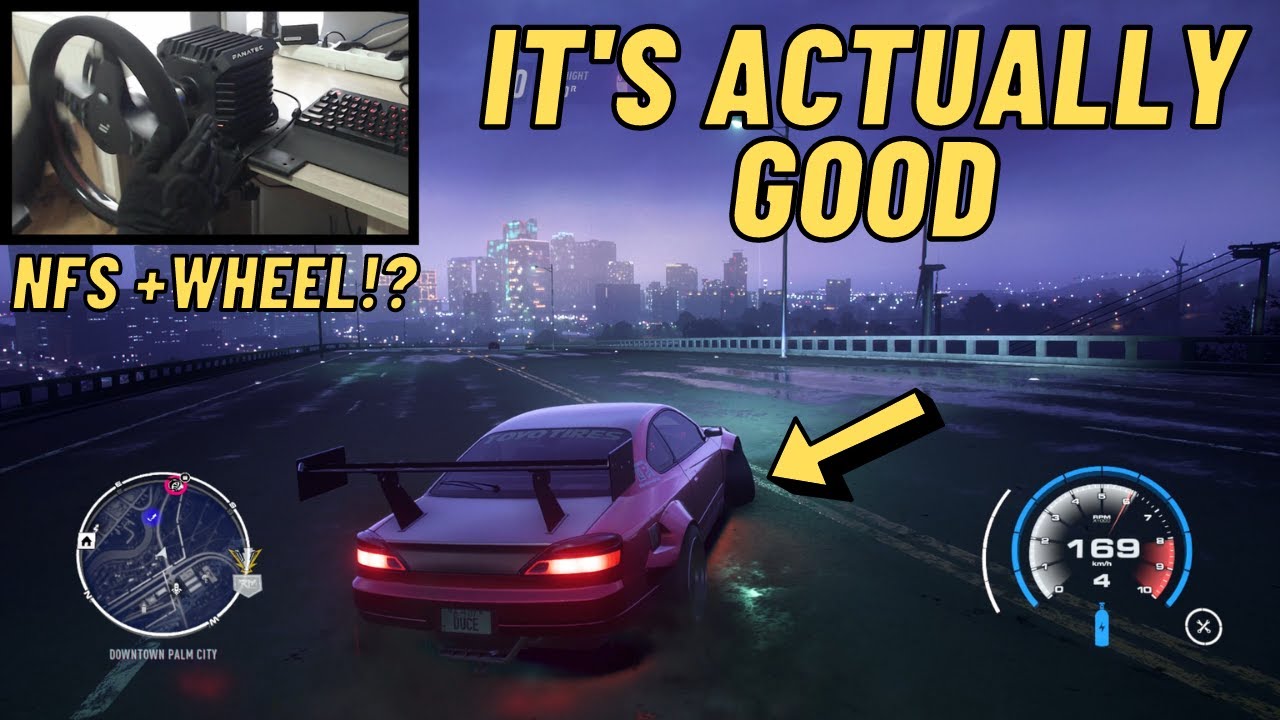 DIRECT DRIVE wheel DRIFT in Need for Speed Heat