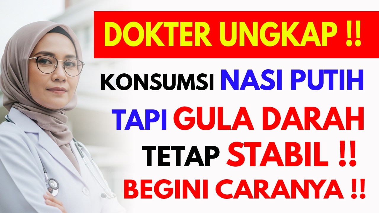 TAKUT GULA NAIK?‼️ Trik Makan Nasi Agar Tetap Bertenaga Tanpa Takut Diabetes Melonjak