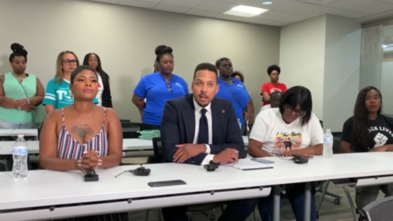 Attorney Justin Moore talks about the death of LaDamonyon Hall