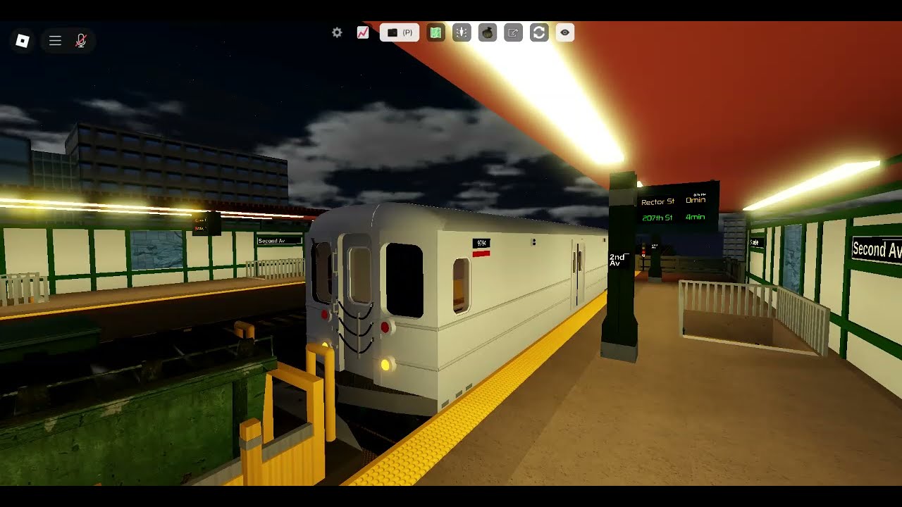 NYC Subway Automated: On board R134 Garbage Train on the 1 Line