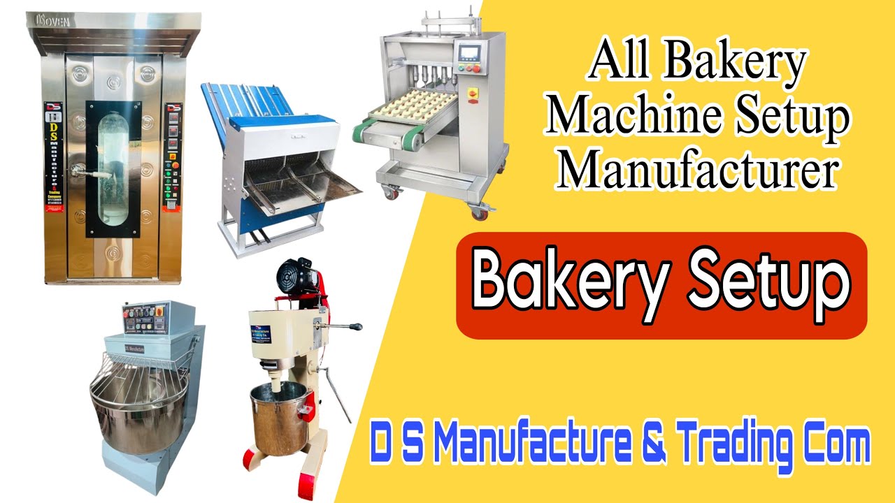 All Bakery Machine Setup Manufacturer | Rotary Rack Oven | Spiral Mixer| Planetary Mixer| 8744986528